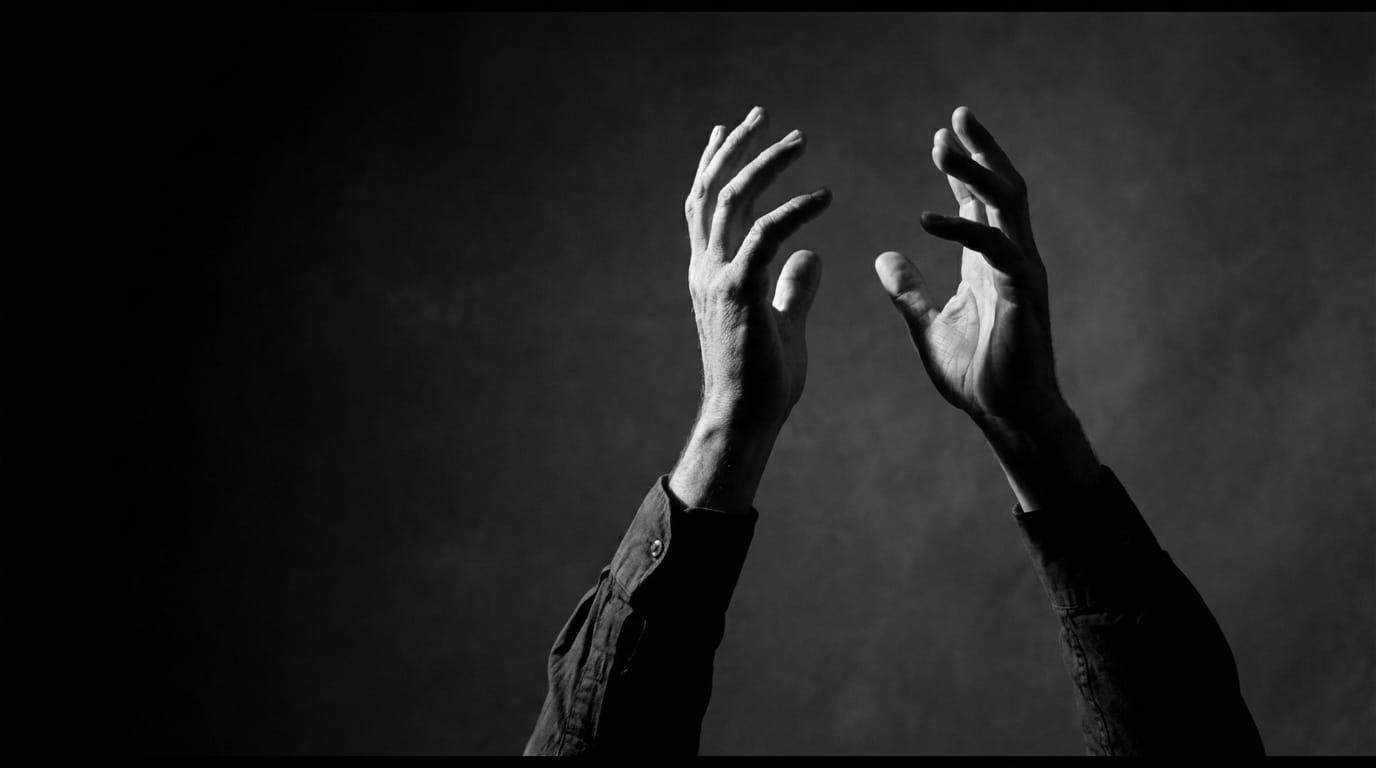 Cinematic AI video generation hero background